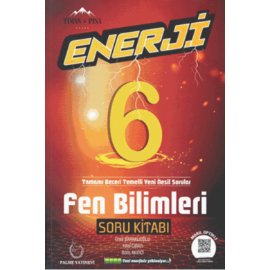 6. Sınıf Fen Bilimleri Enerji Soru Kitabı Palme Yayınları