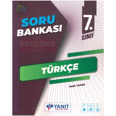 7. Sınıf Türkçe Soru Bankası Yanıt Yayınları