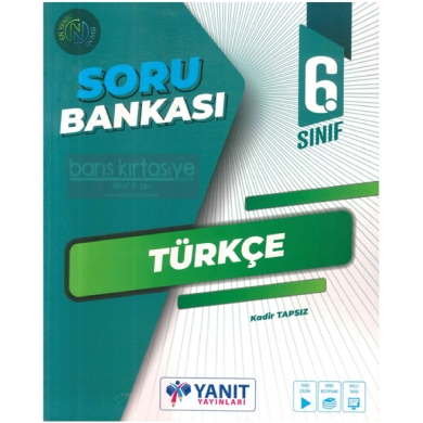 6. Sınıf Türkçe Soru Bankası Yanıt Yayınları