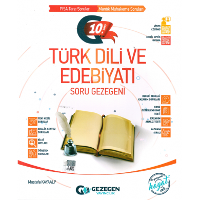 10. Sınıf Türk Dili ve Edebiyatı Soru Gezegeni Gezegen Yayınları