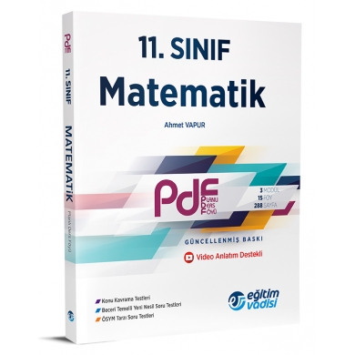 11. Sınıf Matematik PDF Planlı Ders Föyü Eğitim Vadisi
