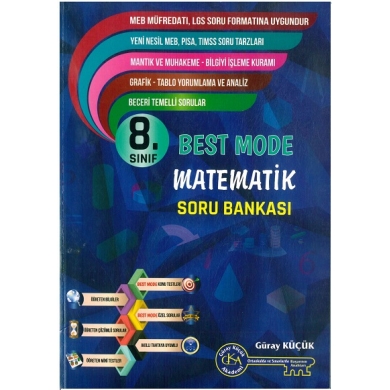 8.Sınıf Best Mode Matematik Soru Bankası Gür Yayınları