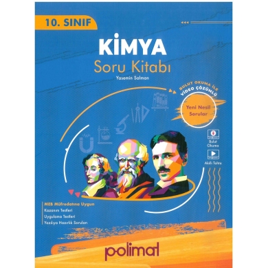 10. Sınıf Kimya Soru Kitabı Polimat Yayınları