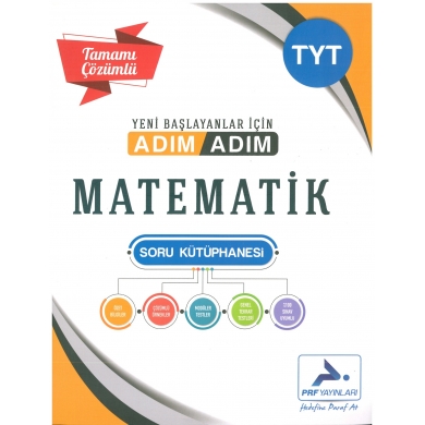 TYT Adım Adım Matematik Soru Kütüphanesi Çözümlü Paraf Yayınları