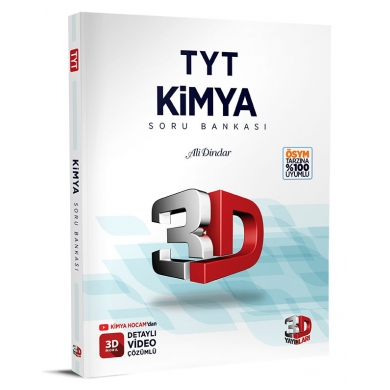 TYT Kimya Tamamı Video Çözümlü Soru Bankası  3D Yayınları