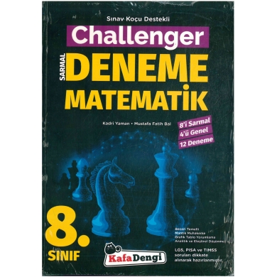 8.Sınıf LGS Challenger Matematik Sarmal Deneme Kafadengi Yayınları