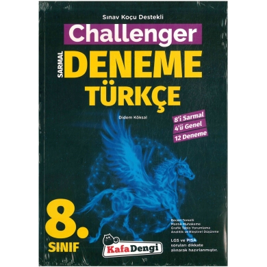 8.Sınıf LGS Challenger Türkçe Sarmal Deneme Kafadengi Yayınları