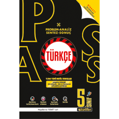 5. Sınıf Türkçe Pass Soru Bankası Startfen Yayıncılık