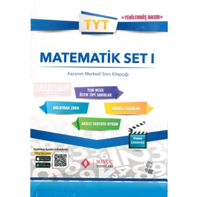 TYT Matematik Set 1 Modüler Set Sonuç Yayınları