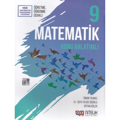 9.Sınıf Matematik Konu Anlatımlı Nitelik Yayınları