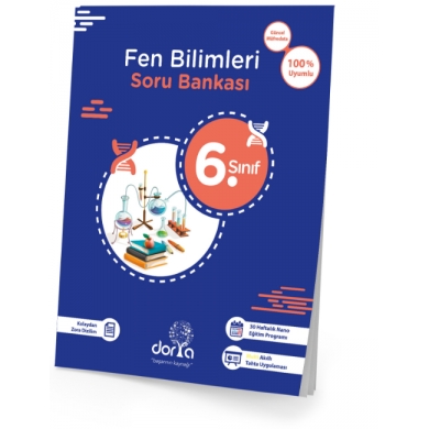 6. Sınıf Fen Bilimleri Soru Bankası Dorya Yayınları