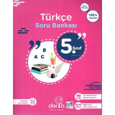 5. Sınıf Türkçe Soru Bankası Dorya Yayınları