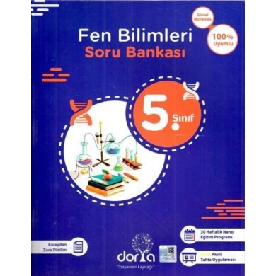 5. Sınıf Fen Bilimleri Soru Bankası Dorya Yayınları