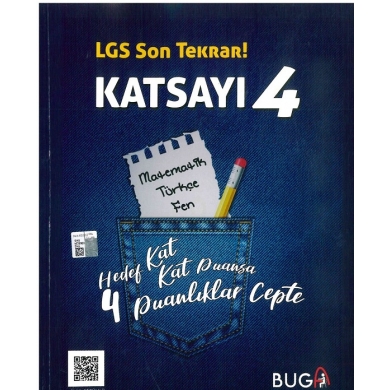 8. Sınıf Katsayı 4 LGS Son Tekrar Buga Yayınları