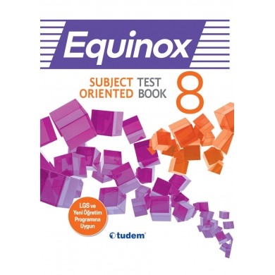 8.Sınıf Equinox İngilizce Kazanım Odaklı Soru Bankası Tudem Yayınları