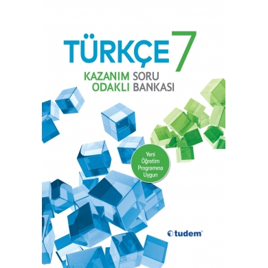 7.Sınıf Türkçe Kazanım Odaklı Soru Bankası Tudem Yayınları