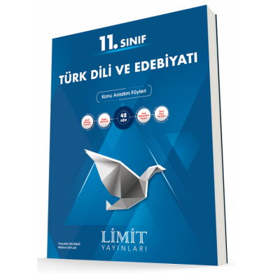 11. Sınıf Türk Dili ve Edebiyatı Konu Anlatım Föyleri Limit Yayınları