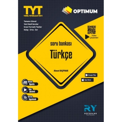 Optimum TYT Türkçe Soru Bankası Referans Yayınları