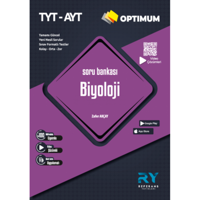 Optimum TYT-AYT Biyoloji Soru Bankası Referans Yayınları