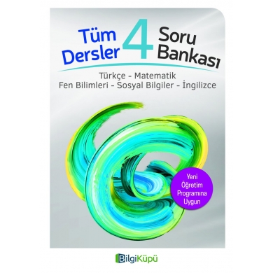 4. Sınıf Tüm Dersler Soru Bankası Bilgiküpü Yayınları