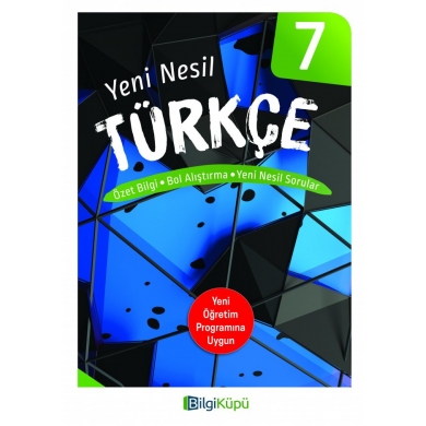 7. Sınıf Yeni Nesil Türkçe Bilgiküpü Yayınları