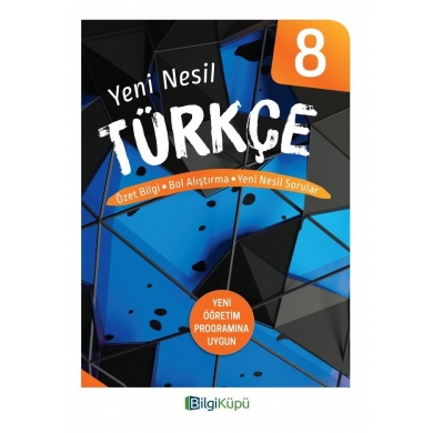 8. Sınıf Yeni Nesil Türkçe Bilgiküpü Yayınları