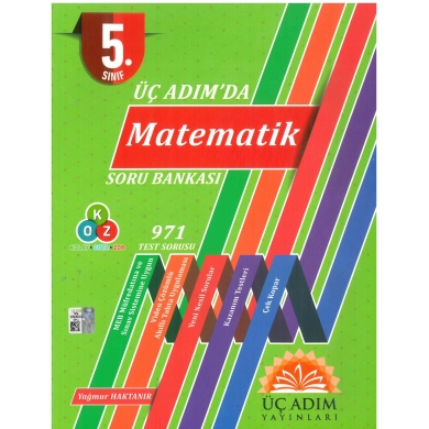 5. Sınıf Üç Adımda Matematik Soru Bankası Üç Adım Yayınları
