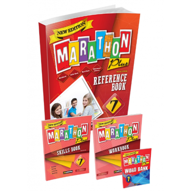 Marathon Plus Grade 7 Set (Reference Book+Workbook+Skills Book+Word Bank) Yds Publishing