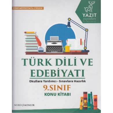 9. Sınıf Türk Dili ve Edebiyatı Konu Kitabı Yazıt Yayınları