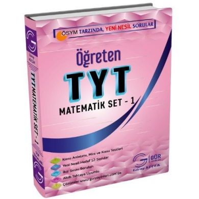 Öğreten TYT Matematik Set-1 Gür Yayınları