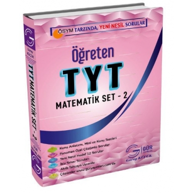Öğreten TYT Matematik Set-2 Gür Yayınları