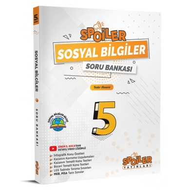 5.Sınıf Sosyal Bilgiler Soru Bankası Spoiler Yayınları