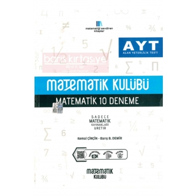 AYT Matematik 10 Deneme Matematik Kulübü