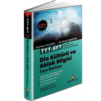 TYT-AYT Din Kültürü ve Ahlak Bilgisi Konu Özetli Soru Bankası Aydın Yayınları