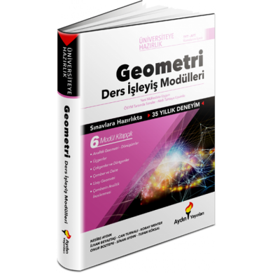 Üniversiteye Hazırlık TYT - AYT Geometri Ders İşleyiş Modülleri Aydın Yayınları