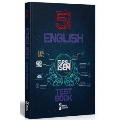 5. Sınıf English Test Book Farklı İsem Soru Bankası İsem Yayıncılık
