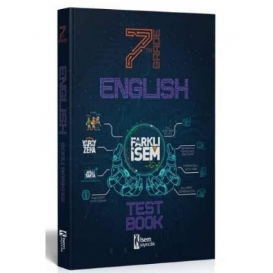 7. Sınıf İngilizce English Test Book Farklı İsem Soru Bankası İsem Yayıncılık