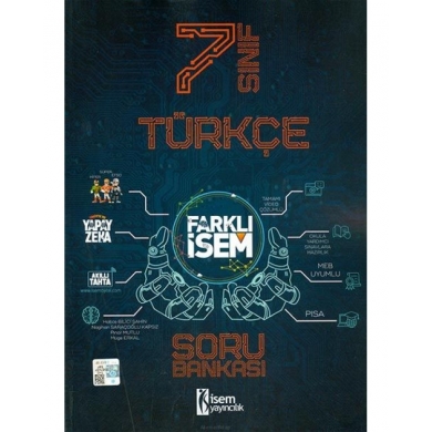 7. Sınıf Türkçe Farklı İsem Soru Bankası  İsem Yayıncılık