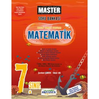 7. Sınıf Master Matematik Soru Bankası Okyanus Yayınları