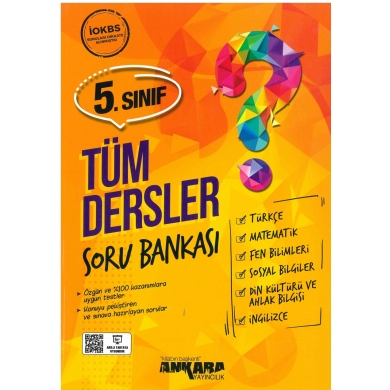5. Sınıf Tüm Dersler Soru Bankası Ankara Yayıncılık