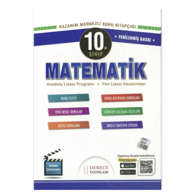 10.sınıf Matematik Modüler Set Derece Yayınları