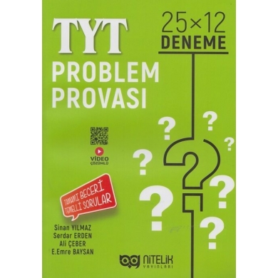 TYT Problem Provası 25x12 Deneme Nitelik Yayınları
