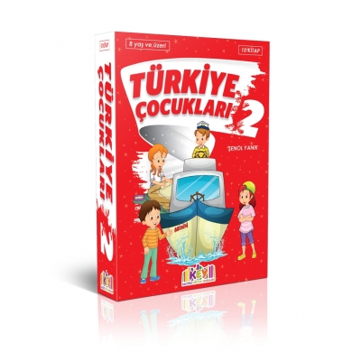 3. ve 4. Sınıf Türkiye Çocukları-2 Hikaye Seti 10 Kitap Kaliteli Eğitim Yayınları