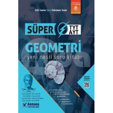 TYT AYT Süper Geometri Yeni Nesil Soru Bankası Armada Yayınları