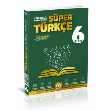 6. Sınıf Yeni Nesil Etkinliklerle Süper Türkçe Model Eğitim Yayınları