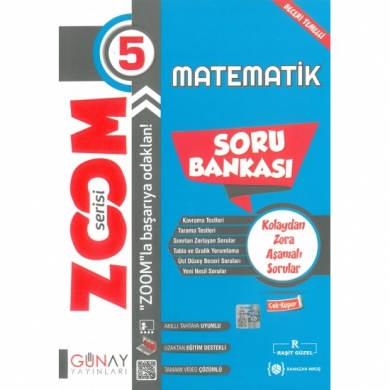 5. Sınıf Zoom Serisi Matematik Soru Bankası Günay Yayınları