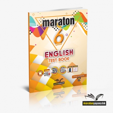 6. Sınıf English Test Book Maraton Yayıncılık
