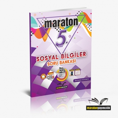 5. Sınıf Sosyal Bilgiler Soru Bankası Maraton Yayıncılık