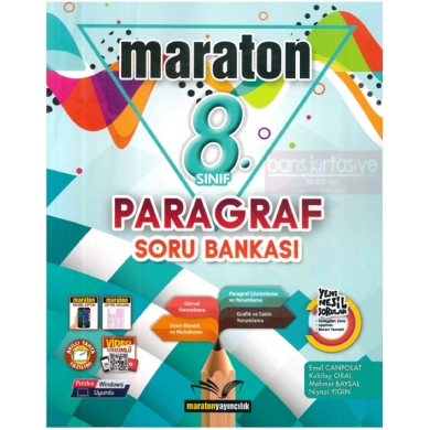 8. Sınıf Paragraf Soru Bankası Maraton Yayıncılık