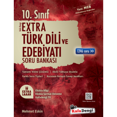 10. Sınıf Extra Türk Dili ve Edebiyatı Soru Bankası  Kafadengi Yayınları